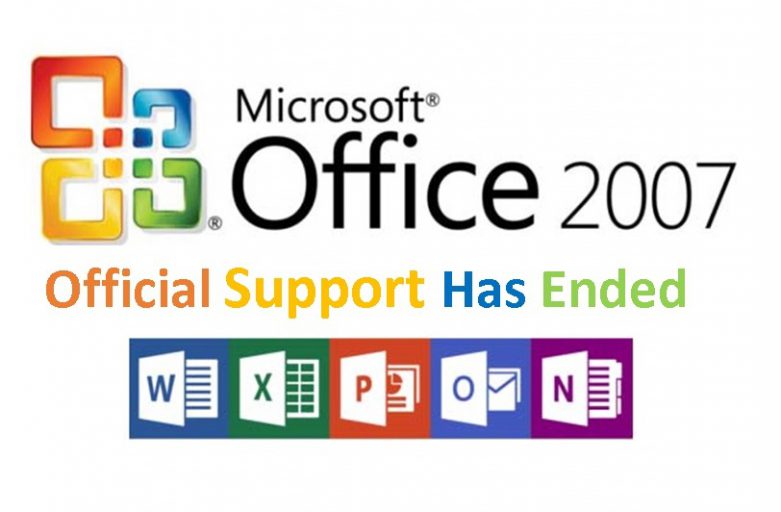 Office 2007 Support has officially ended
