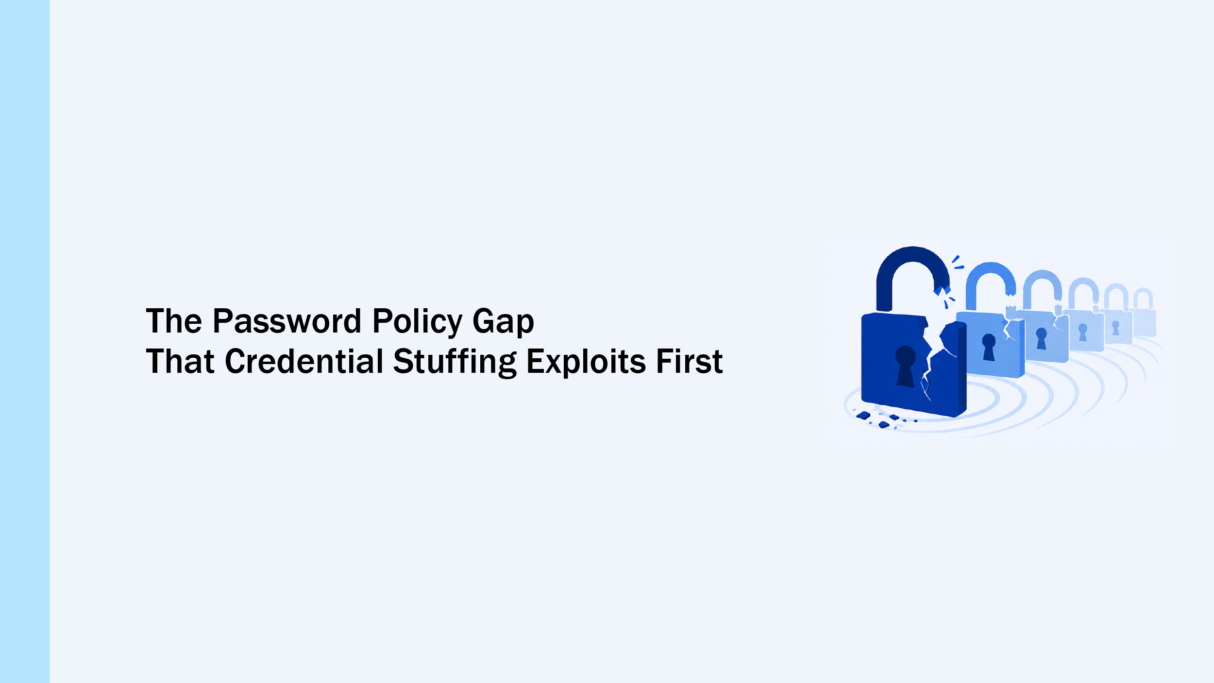 Password Policy security Gaps overview