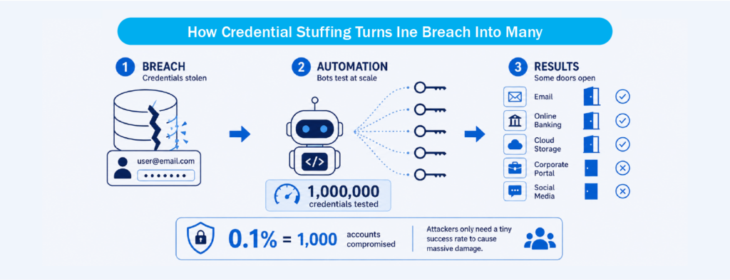 Security Risks Credential Stuffing 